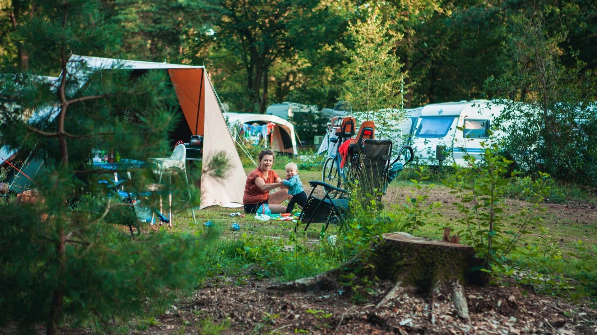Kamperen op de berenkuil